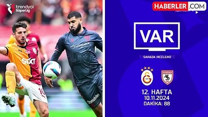 Fenerbahçe ve Galatasaray maçlarının VAR kayıtları açıklandı