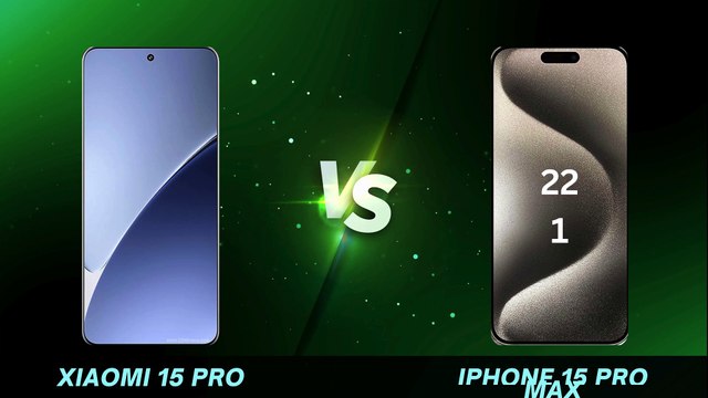 Xiaomi 15 Pro vs Apple iPhone 15 Pro Max