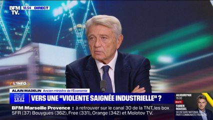 Alain Madelin, ex-ministre de l'Économie: "Ce que nous voyons, c'est la fin de l'État Père Noël"