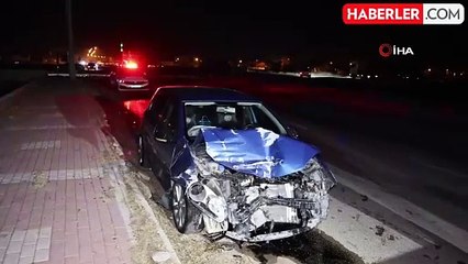 Aksaray'da Kamyonet Sulama Kanalına Düştü: 4 Yaralı