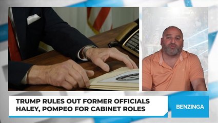 Trump Rules Out Former Officials Haley, Pompeo For Cabinet Roles