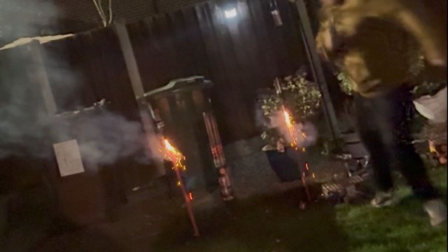 Fireworks for bonfire night didn’t go as planned, but everyone remains safe