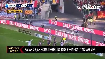 AS Roma Takluk 2-3 di Kandang dari Bologna