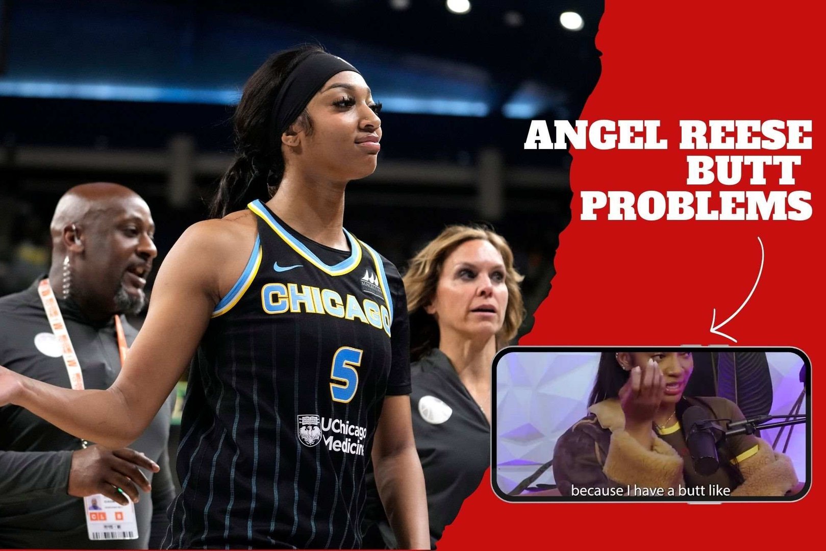 Angel Reese reveals her fashion problems with her butt - MARCA TV English