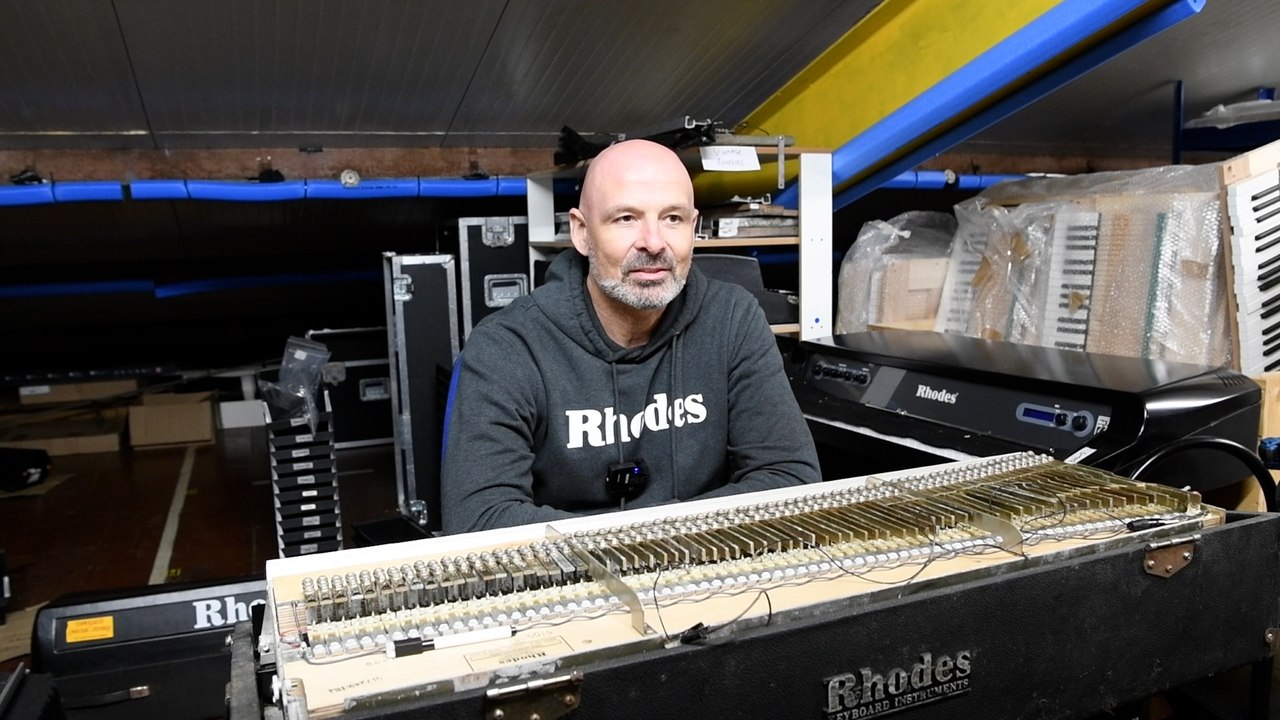 Historic electric piano brand Rhodes, famous in the 1970s and used by the likes of Stevie Wonder, John Lennon, Elton John, etc) has been reserected and set up in Meanwood, Leeds.