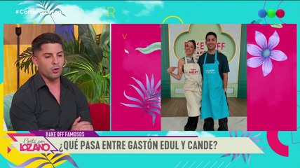 Gastón Edul reveló si pasó algo con Cande Molfese