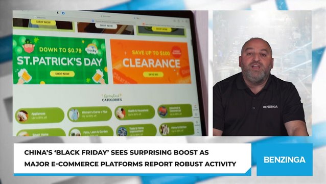 China's 'Black Friday' Sees Surprising Boost As Major E-commerce Platforms Report Robust Activity
