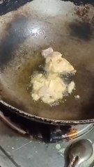 Indian style Piaji Cooking recipy in kitchen