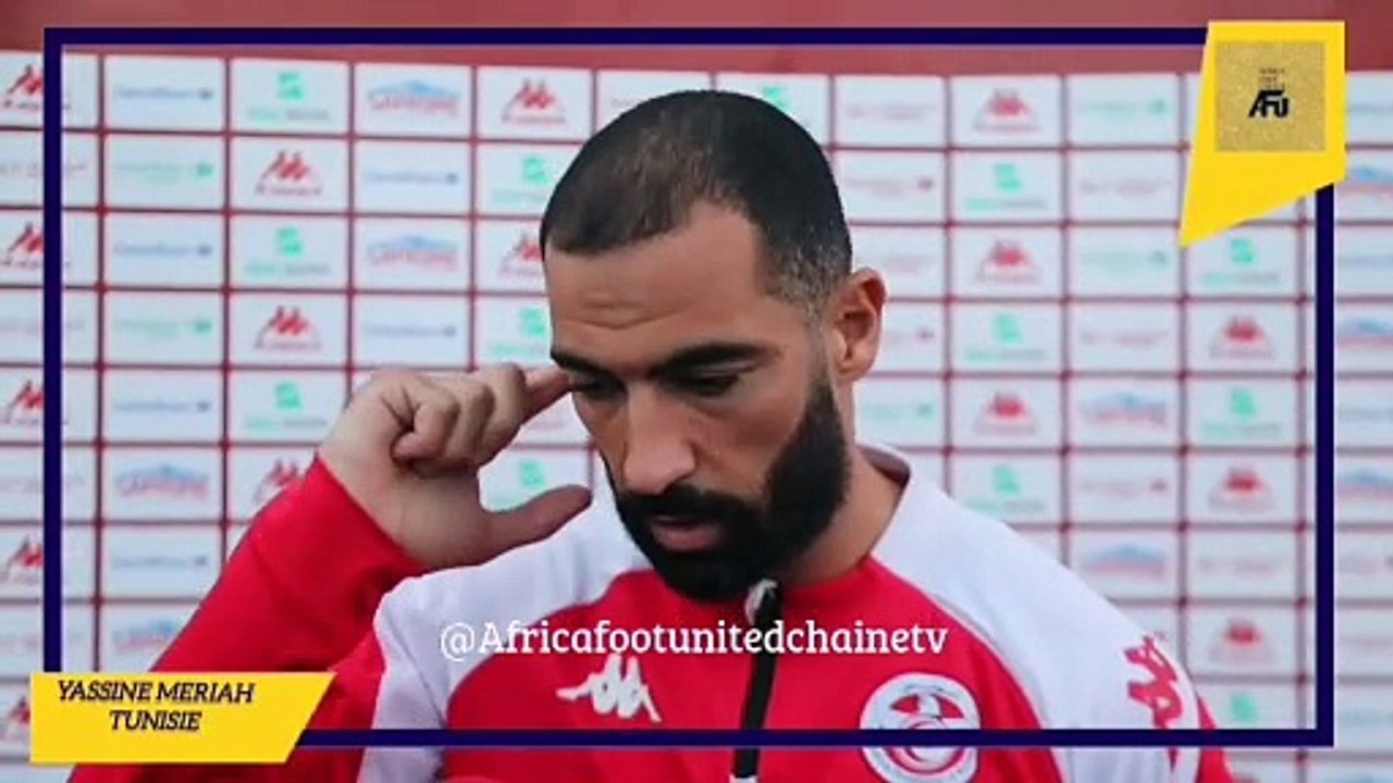 Eliminatoires CAN Maroc 2025 🏆🇲🇦 #Tunisie 🇹🇳 : Yassine MERIAH "déterminés à ramener la qualification ⚽🔥🔥