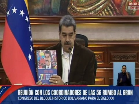Presidente Maduro: Nosotros debemos tener el Plan de las 7T perfeccionado para el pueblo venezolano
