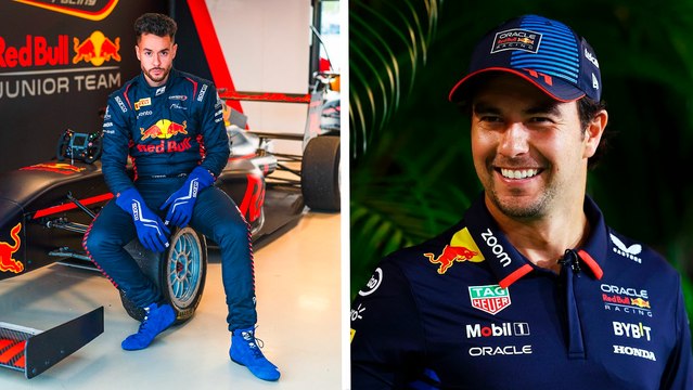 ¿TheGrefg es el reemplazo de Checo Pérez? El streamer maneja el coche de Red Bull
