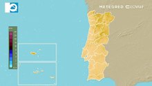Probabilidade de precipitação aumenta ao longo da semana, sendo as regiões da Área Metropolitana de Lisboa e a Beira Interior as que terão maior volume de precipitação.