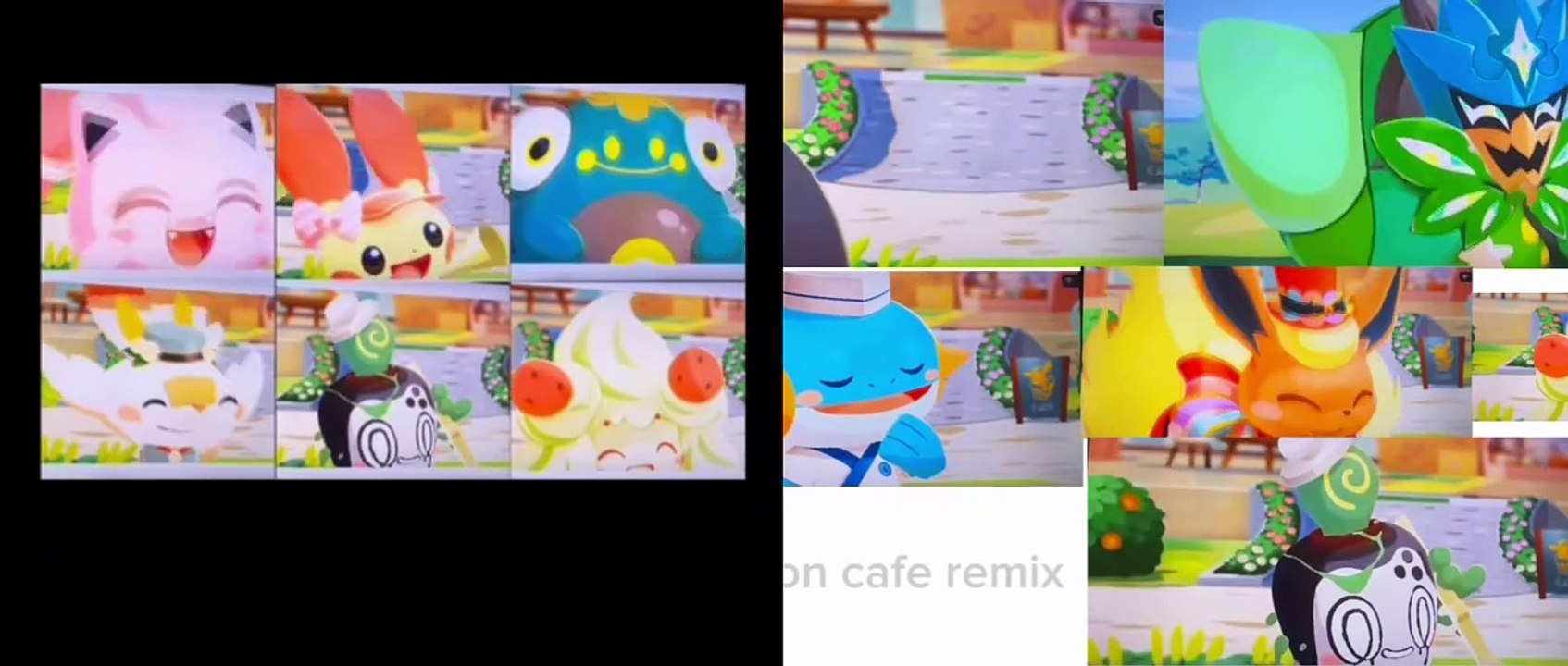12 Pokémon cafe remix the same time