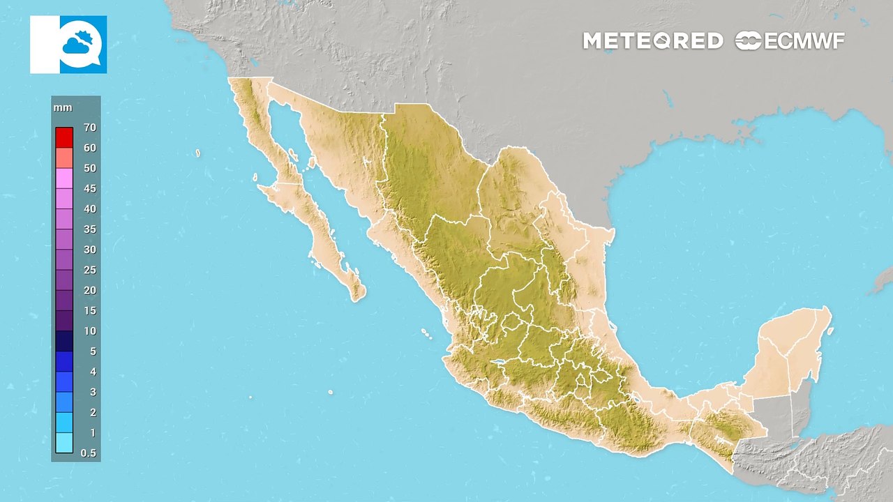 Lluvias de la semana