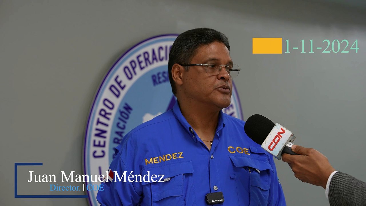 COE eleva a dos el número de provincias bajo alerta roja por lluvias