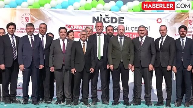 Niğde'nin Çamardı ve Ulukışla ilçeleri doğalgaza kavuştu