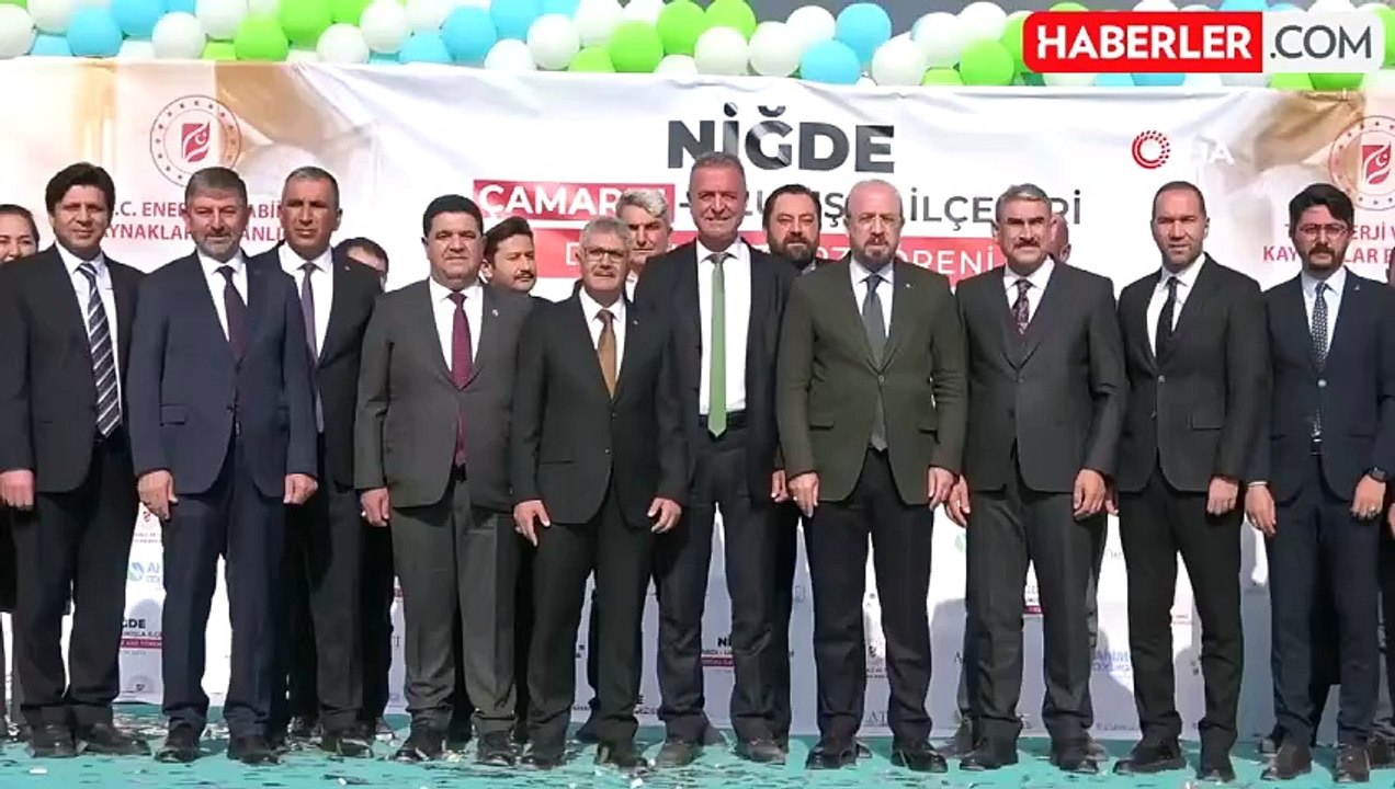 Niğde'nin Çamardı ve Ulukışla ilçeleri doğalgaza kavuştu
