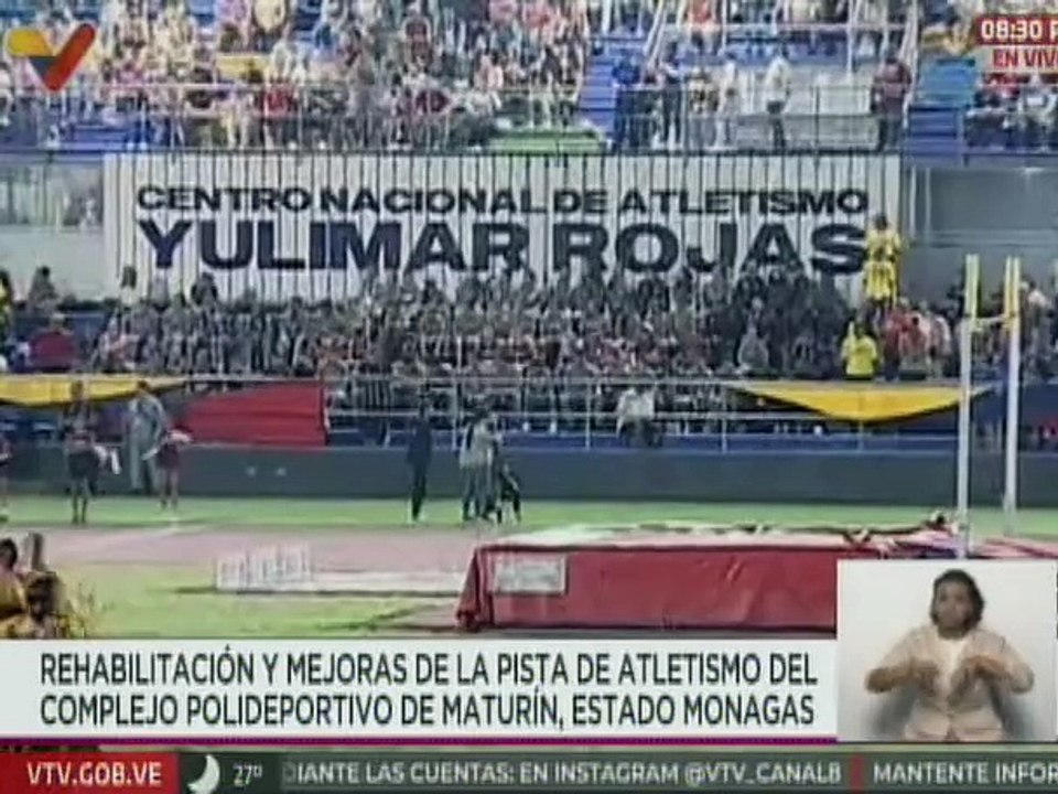 Gobierno Nacional inaugura el Centro Nacional de Atletismo "Yulimar Rojas"