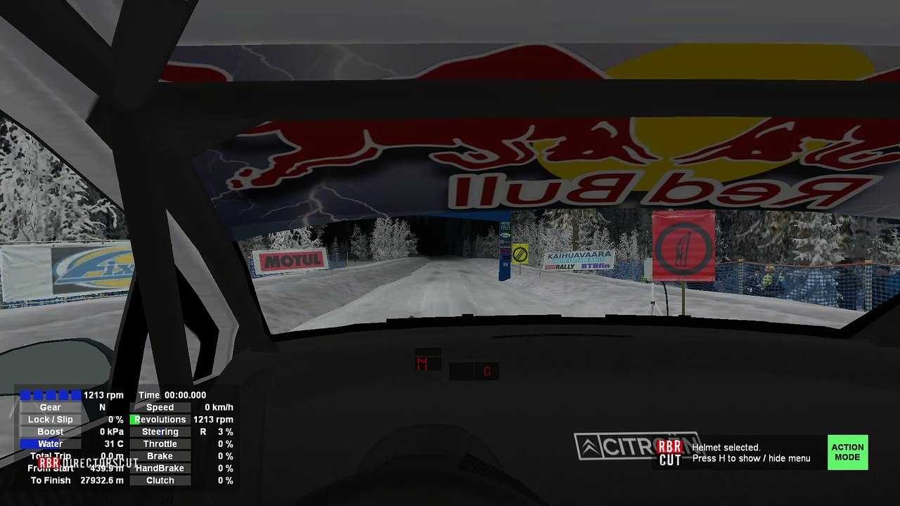 Richard Burns Rally: Kaihuavaara 2022, in a Citroen C4 WRC 2008 (XBox Controller)