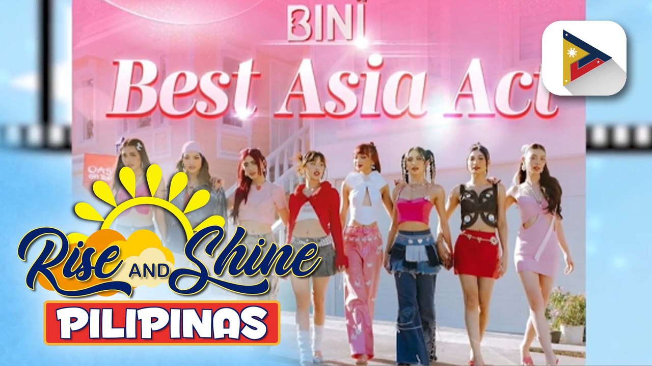 TALK BIZ | Nation's girl group Bini, wagi sa 'Best Asia Act' sa 2024 MTV Europe Music Awards