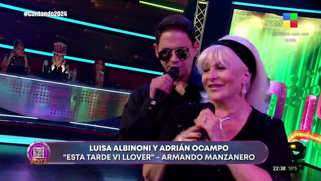 😬 LUISA ALBINONI y Adrián Ocampo NO CONVENCIERON AL JURADO con Esta tarde vi llover de Armando Manzanero