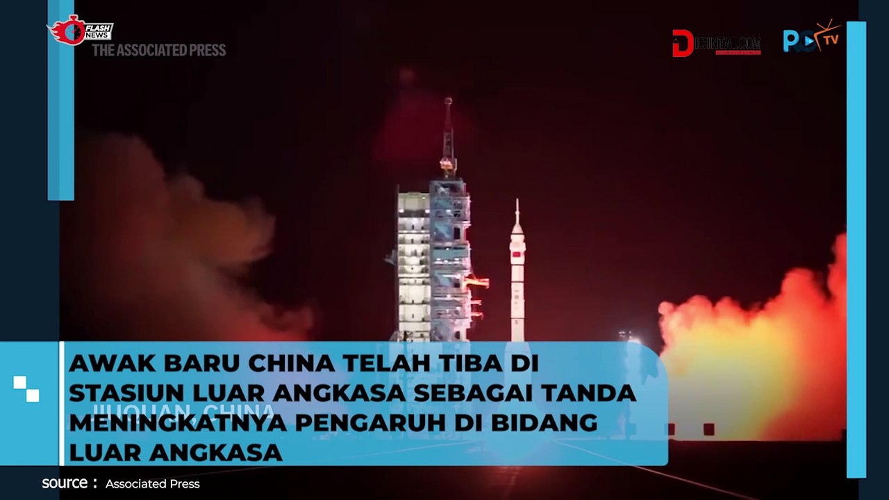 Ekspansi Pengaruh Kru Baru China Kini Bertugas di Stasiun Luar Angkasa