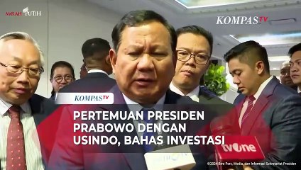 Bertemu Usindo, Prabowo Ajak Perusahaan Besar AS Investasi di RI