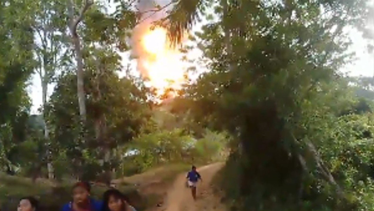 Así quedaron "los restos" de la explosión del volcan en San José de Mulatos