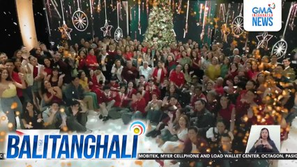2024 Christmas Station ID ng GMA Network na "Ganito ang Paskong Pinoy, Puno ng Pasasalamat," mapapanood din online | Balitanghali