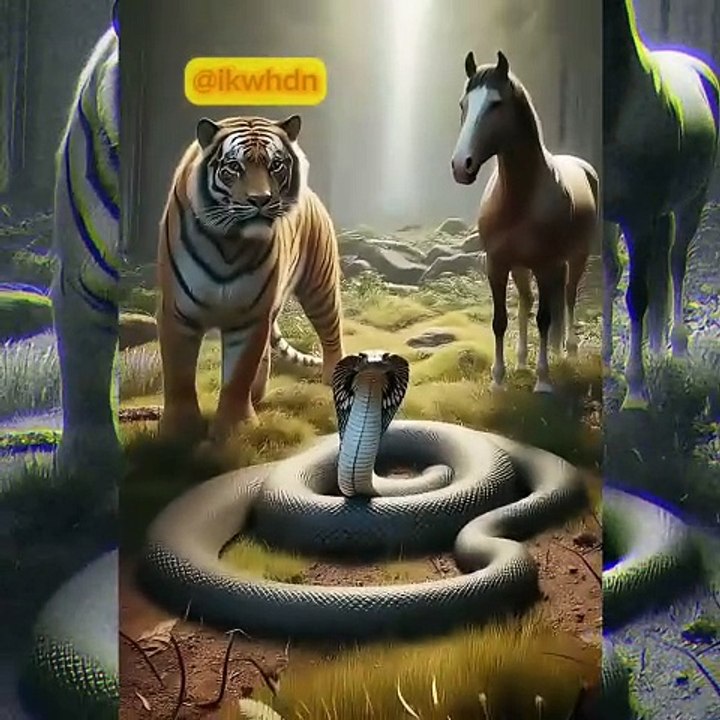 Tiger, Snake & Horse