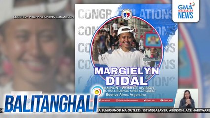 Margielyn Didal, wagi sa isang skateboarding competition sa Buenos Aires, Argentina | Balitanghali