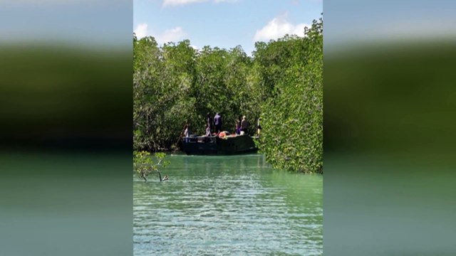 Four foreign nationals found by tradition owners on Croker Island in remote Northern Territory