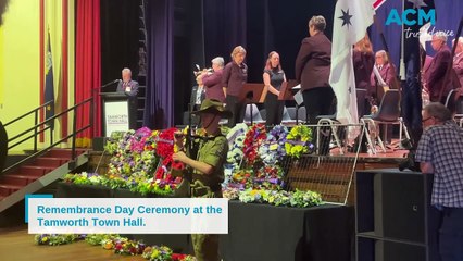 Tamworth Remembrance Day ceremony 2024