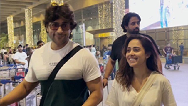 Nushrat Bharuccha Shalin Bhanot Spotted Together At Airport Amid Relationship Rumors,Public Reaction