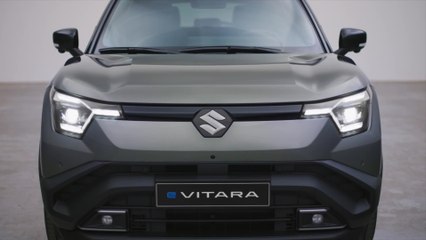 Der neue Suzuki e Vitara - Fahrzeugdesign kombiniert Modernität mit SUV-Optik
