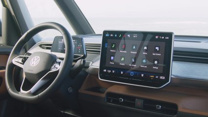 2025 Discover the Stunning Pomelo Yellow Interior of the 2025 Volkswagen ID. Buzz 🚐