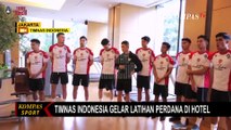 Siapkan Laga Lawan Jepang dan Arab Saudi, Timnas Indonesia Latihan Perdana di Hotel: Ada Kevin Diks!