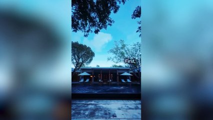 Valtteri Bottas desafía a su cuerpo intentando un Iron-Man en su casa