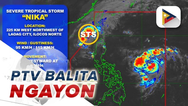 Bagyong #NikaPH, lalabas na ng PAR, Signal No. 1 nakataas pa rin sa ilang lugar