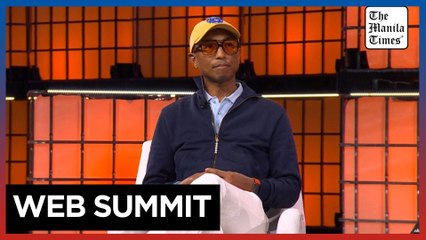 Pharrell Williams brings star power to tech event