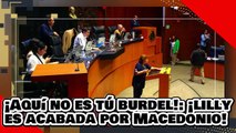 ¡Aquí no es tú burdel! ¡‘la Meretriz’ Lilly es acabada por Macedonio por traidora a la patria!