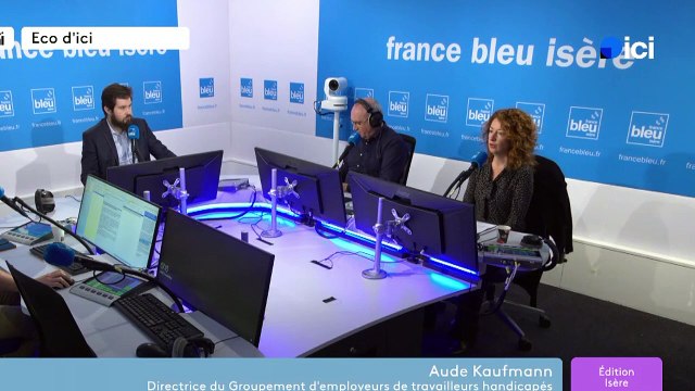 Comment favoriser l'emploi des jeunes Isérois en situation de handicap ? Aude Kaufmann, directrice du GETH