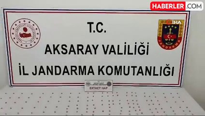 Aksaray'da Uyuşturucu Hap Operasyonu: 1 Kişi Tutuklandı