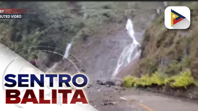 Landslides, naitala sa ilang bahagi ng Cordillera sa pananalasa ng Bagyong Nika