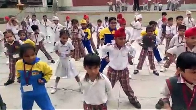 Kids Exercise Activities at Bips School Patiala | Promoting Health & Fitness