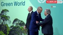 Cumhurbaşkanı Erdoğan, COP29 alanına geldi