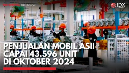 Penjualan Mobil ASII Capai 43.596 Unit di Oktober 2024