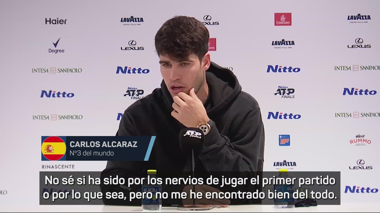 Alcaraz revela los problemas físicos que tuvo en la derrota contra Ruud