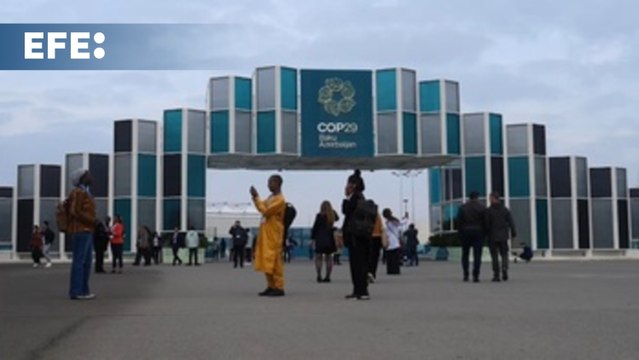 Primera jornada de la cumbre del clima de Bakú COP29