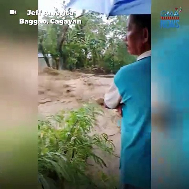 Sunod-sunod na bagyo – Mga bahay, nilamon ng rumaragasang ilog | GMA Integrated Newsfeed